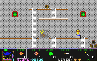 Saga Castle atari screenshot